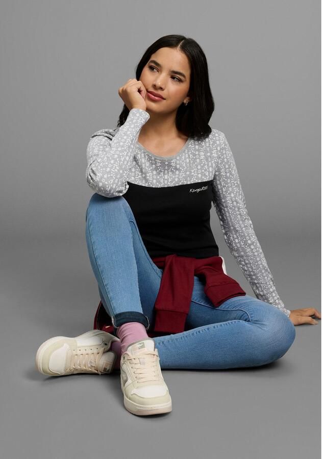 KangaROOS Shirt met lange mouwen met print - Foto 2