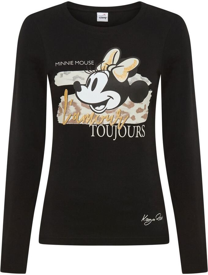 KangaROOS Shirt met lange mouwen met schattige minnie mouse-print