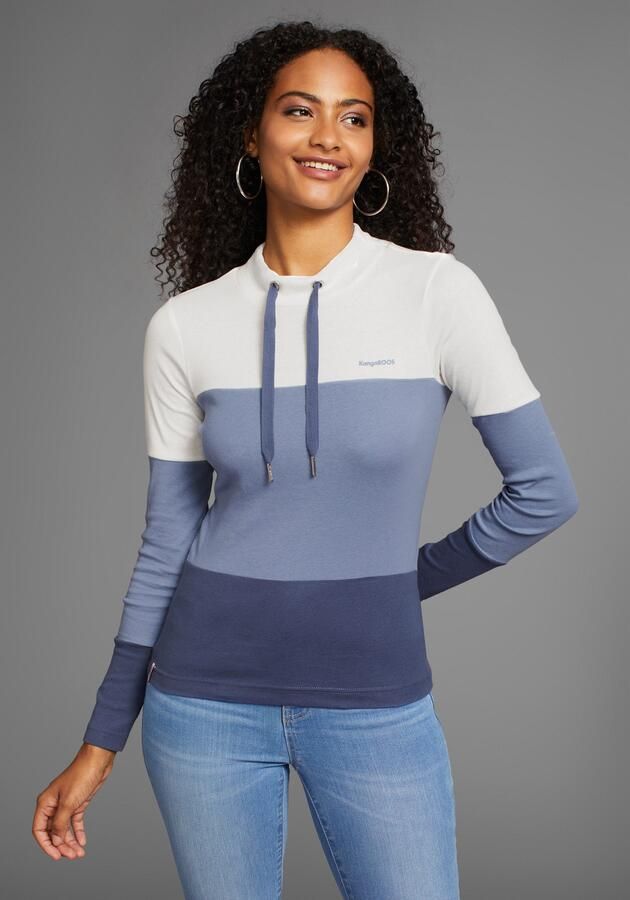 KangaROOS Shirt met lange mouwen met verloop - Foto 6