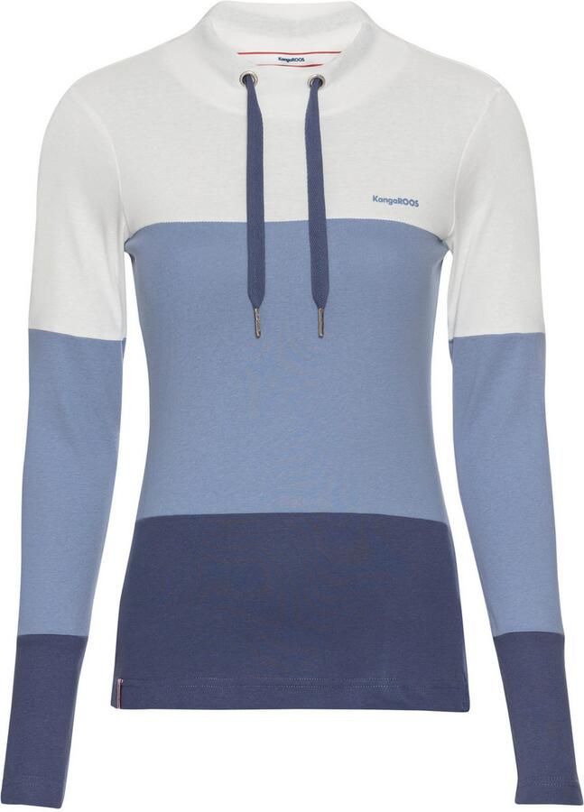 KangaROOS Shirt met lange mouwen met verloop