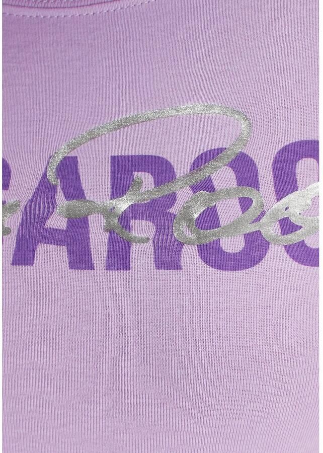 KangaROOS Shirt met lange mouwen oprolbare mouwen figuurvolgende snit ronde hals - Foto 2