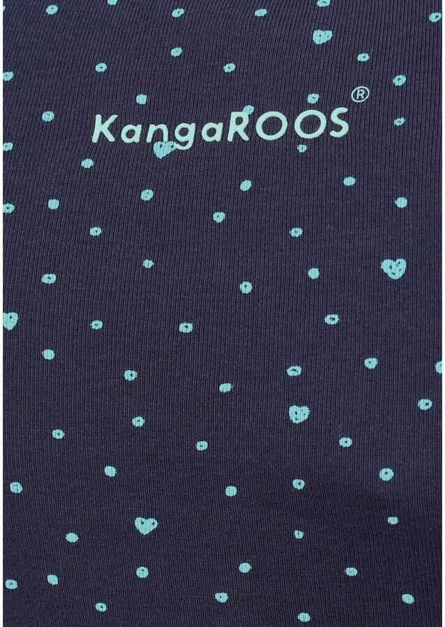 KangaROOS Shirt met lange mouwen oprolbare mouwen zeer figuurvolgend van elastische ribstof - Foto 2