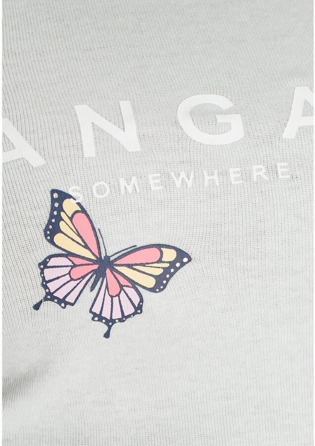 KangaROOS Shirt met lange mouwen oprolbare mouwen zeer figuurvolgende snit - Foto 2