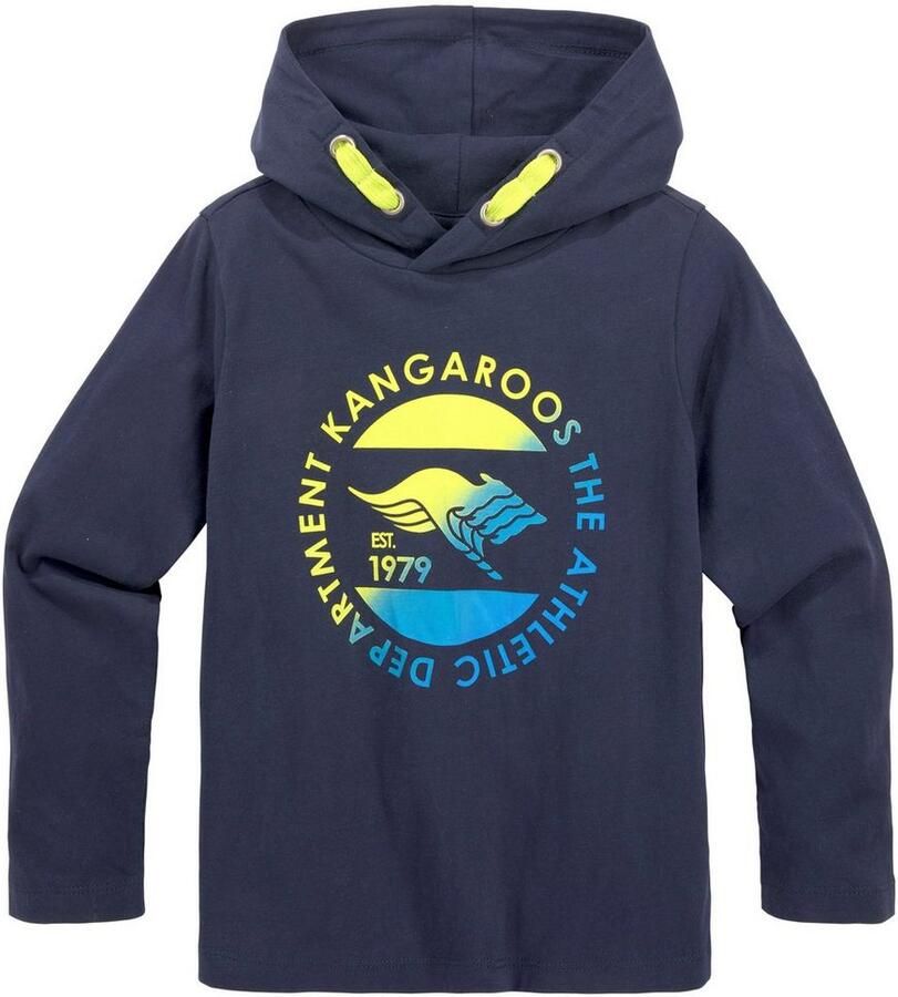 KangaROOS Shirt met lange mouwen Shirt voor kleine jongens