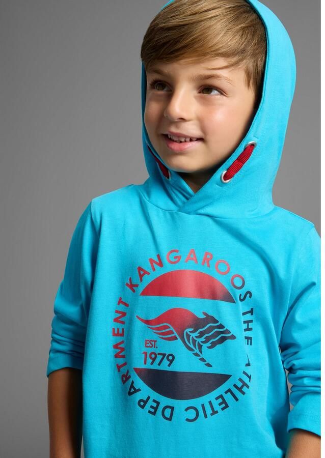 KangaROOS Shirt met lange mouwen Shirt voor kleine jongens
