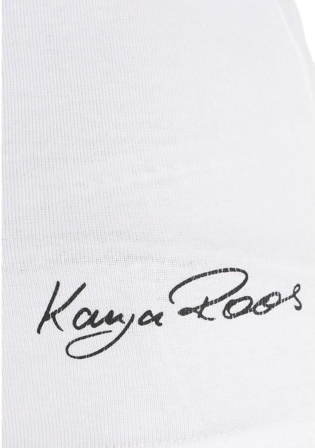 KangaROOS Shirt met lange mouwen zeer figuurvolgende pasvorm van rekbare ribstof - Foto 4