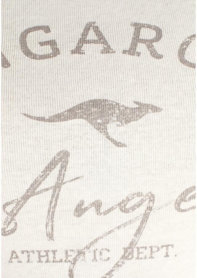 KangaROOS Shirt met print zeer figuurvolgende snit print ronde hals - Foto 3