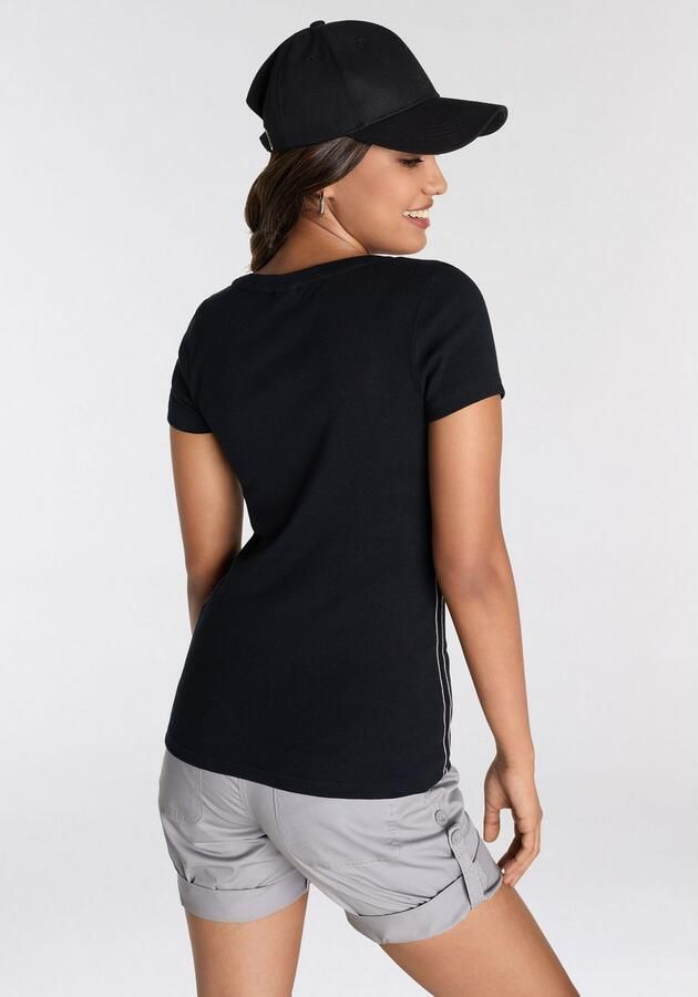 KangaROOS Shirt met print zeer figuurvolgende snit print ronde hals - Foto 5