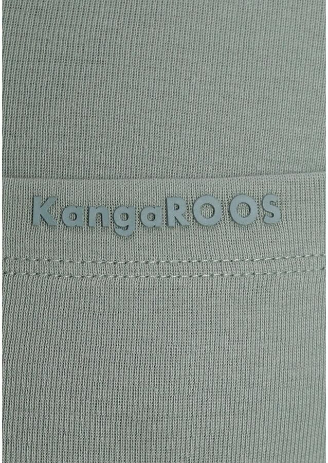 KangaROOS Shirt met V-hals Korte mouwen figuurvolgende snit van katoen in 2-pack (Set van 2) - Foto 4