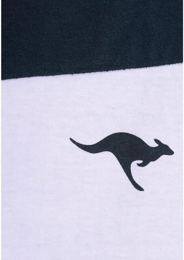 KangaROOS Shirt met vleermuismouwen korte mouwen wijd gesneden met vrolijke druk - Foto 3