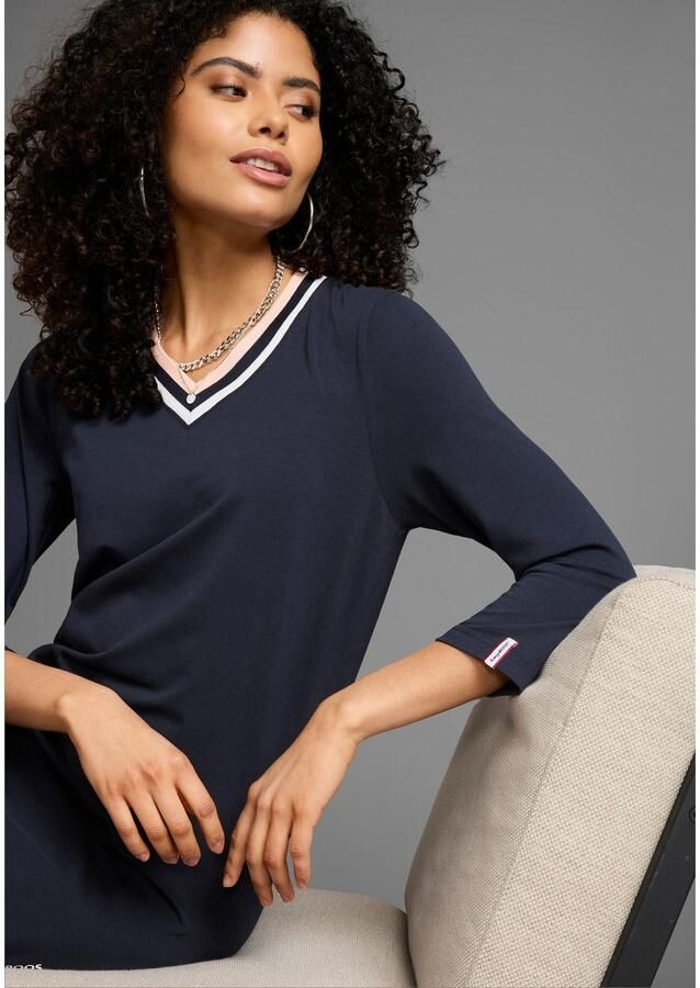 KangaROOS Shirtjurk met contrastdetails nieuwe collectie