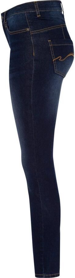 KangaROOS Slim fit jeans CROPPED HIGH WAIST SLIM FIT smalle pasvorm skinny jeans trendy used-wassing - Foto 8