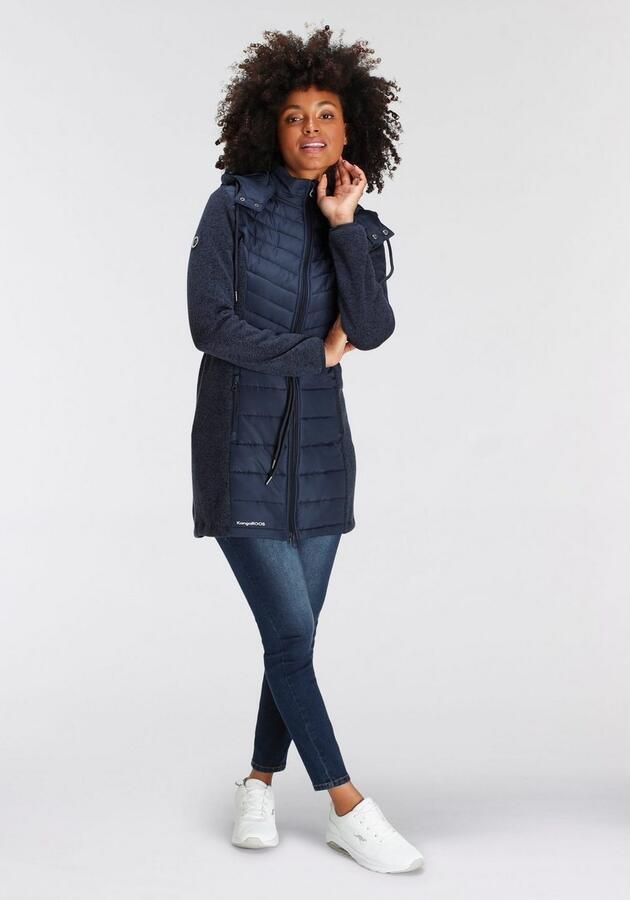 KangaROOS Slim fit jeans CROPPED HIGH WAIST SLIM FIT smalle pasvorm skinny jeans trendy used-wassing - Foto 5