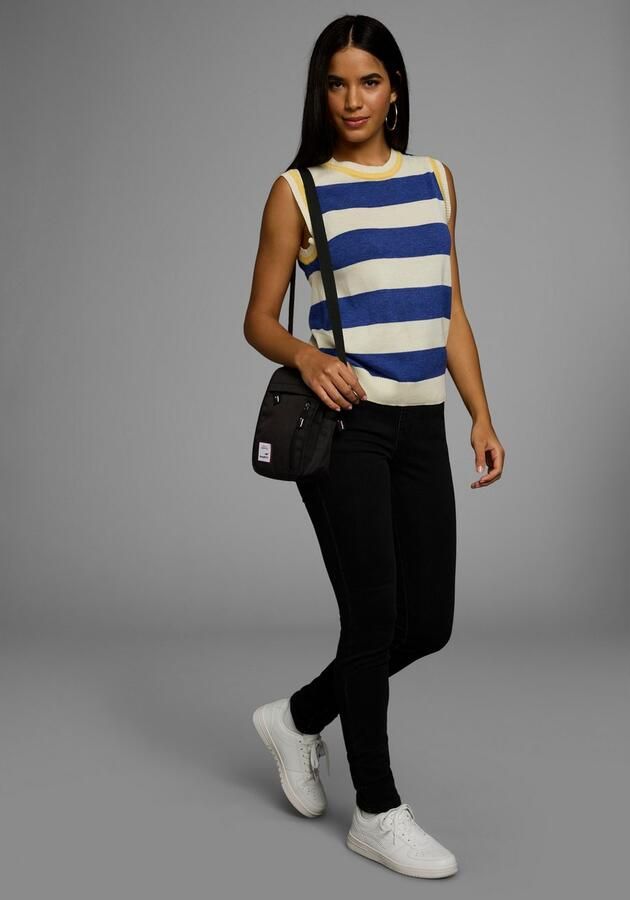 KangaROOS Slip-over met blokstrepen en knoopsluiting - Foto 3