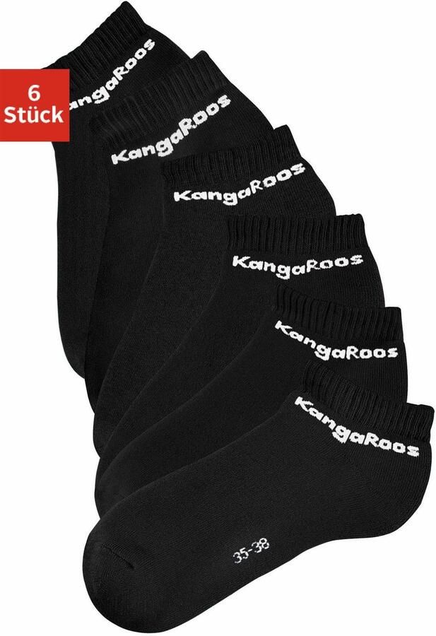 KangaROOS Sneakersokken met frotté binnenin (set 6 paar) - Foto 3
