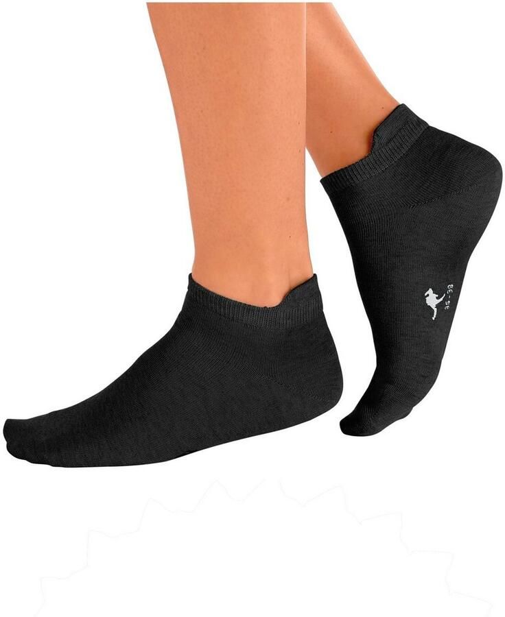 KangaROOS Sneakersokken met verlengd boord aan de achterkant (set 10 paar)