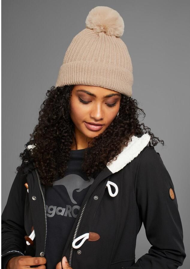 KangaROOS Softshell-jack figuurvolgende pasvorm normale snit met afneembare capuchon - Foto 2