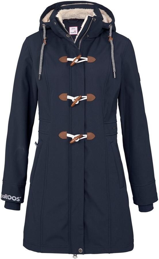 KangaROOS Softshell-jack figuurvolgende pasvorm normale snit met afneembare capuchon - Foto 12