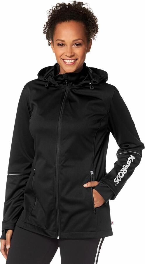 KangaROOS Softshell-jack van softshell-materiaal figuurflatteus snit grote maten - Foto 10