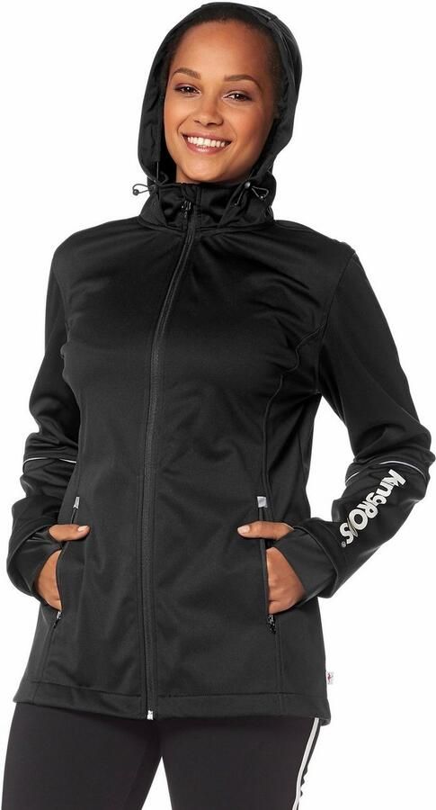 KangaROOS Softshell-jack van softshell-materiaal figuurflatteus snit grote maten - Foto 7