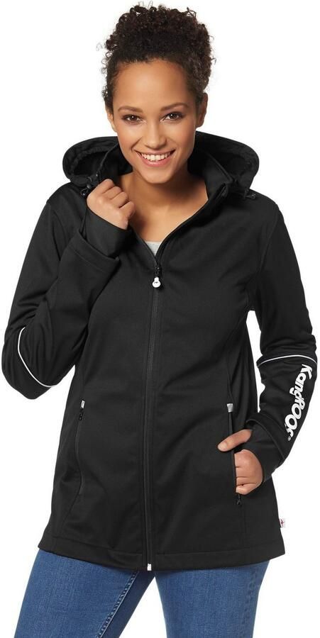 KangaROOS Softshell-jack van softshell-materiaal figuurflatteus snit grote maten - Foto 9