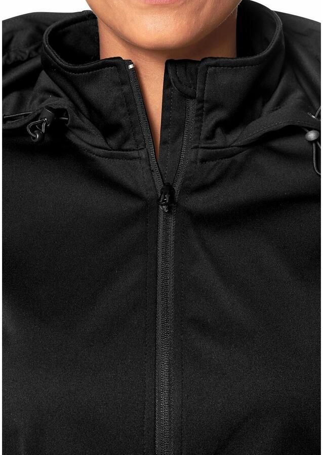 KangaROOS Softshell-jack van softshell-materiaal figuurflatteus snit grote maten - Foto 3