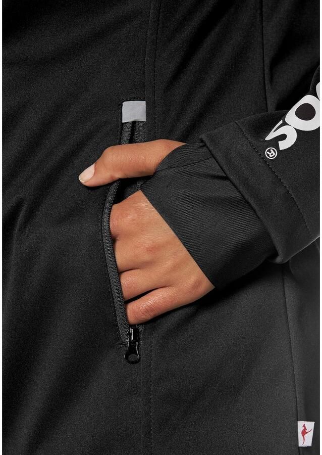 KangaROOS Softshell-jack van softshell-materiaal figuurflatteus snit grote maten - Foto 4