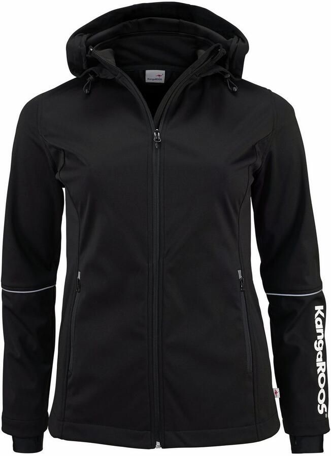 KangaROOS Softshell-jack van softshell-materiaal figuurflatteus snit grote maten - Foto 2