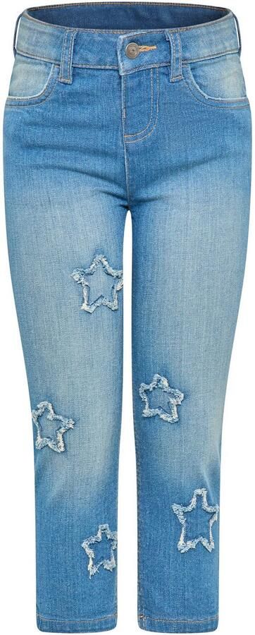 KangaROOS Stretch jeans Stretchjeans met applicatie Jeans met schattige sterren-patches - Foto 5