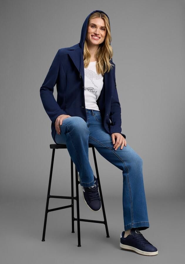 KangaROOS Sweatblazer met afknoopbare capuchon - Foto 5