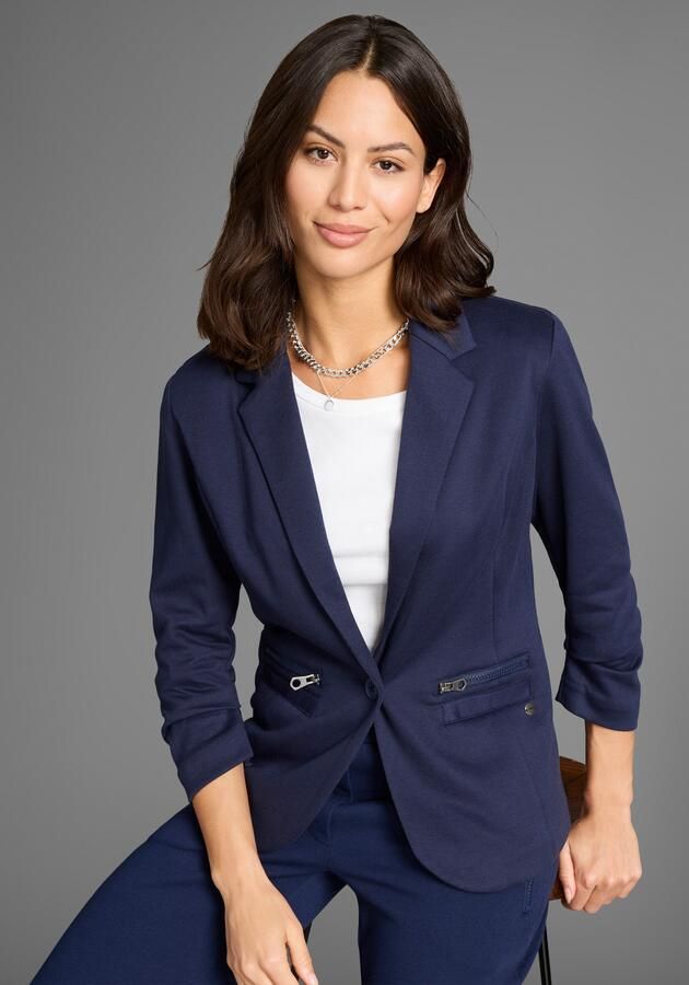 KangaROOS Sweatblazer van zacht piqué nieuwe collectie - Foto 7