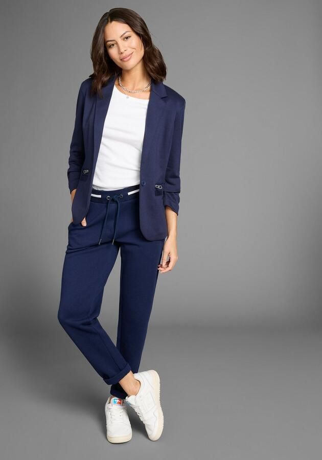 KangaROOS Sweatblazer van zacht piqué nieuwe collectie - Foto 4