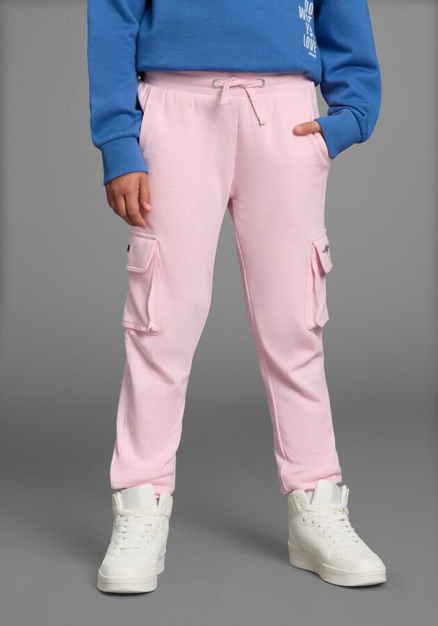 KangaROOS Sweatbroek Cargo-joggingbroek Casual sweatbroek joggingbroek met zakken - Foto 6