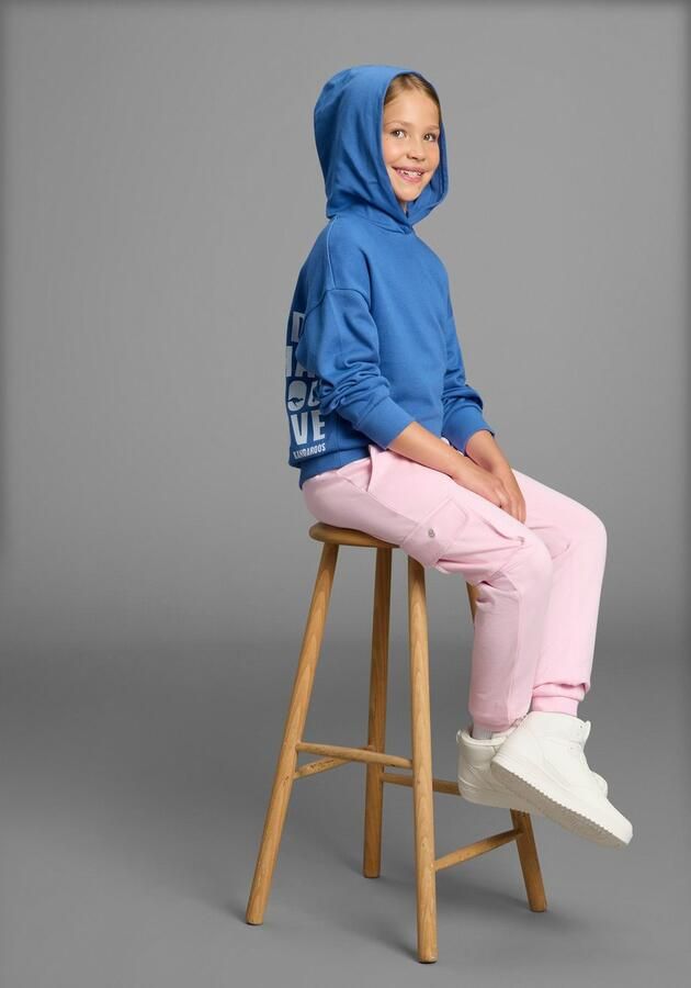 KangaROOS Sweatbroek Cargo-joggingbroek Casual sweatbroek joggingbroek met zakken - Foto 4