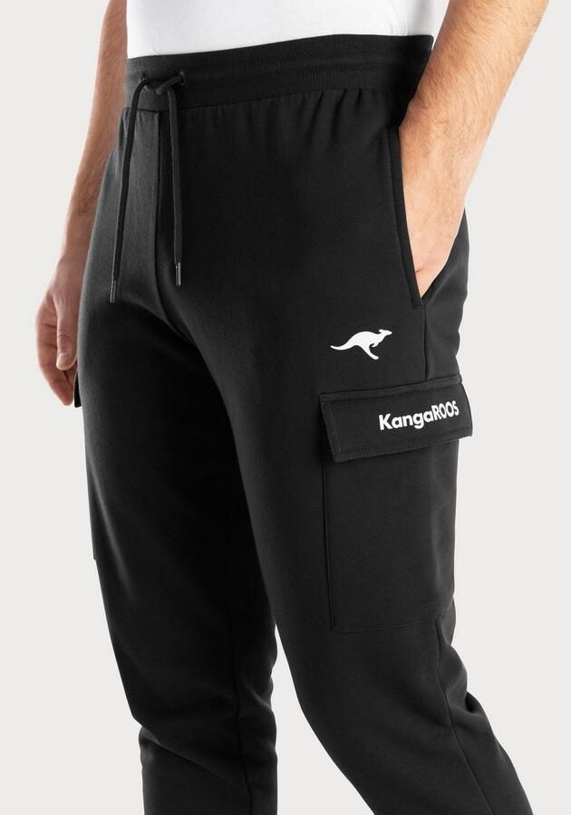 KangaROOS Sweatbroek Joggingbroek met koord relaxbroek van lichte sweatkwaliteit - Foto 2