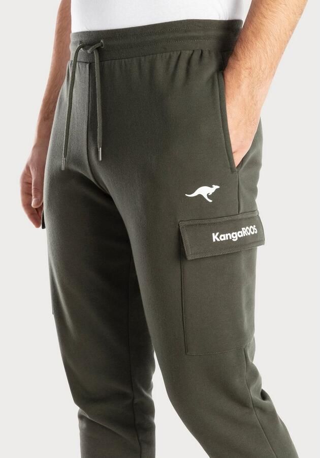 KangaROOS Sweatbroek Joggingbroek met koord relaxbroek van lichte sweatkwaliteit - Foto 2