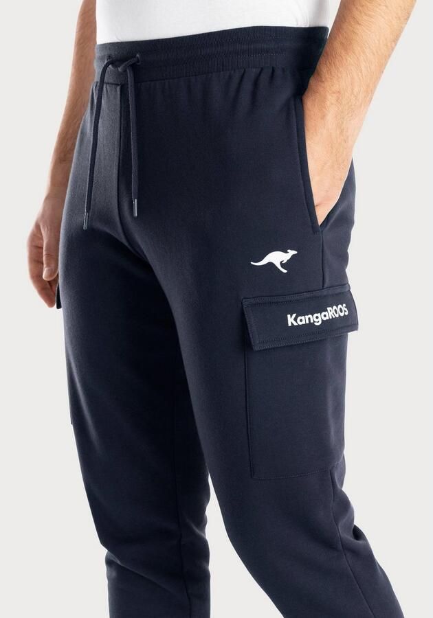 KangaROOS Sweatbroek Joggingbroek met koord relaxbroek van lichte sweatkwaliteit - Foto 2