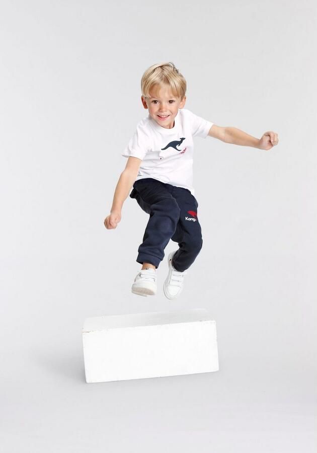 KangaROOS Sweatbroek Joggingbroek met logoprint - Foto 3