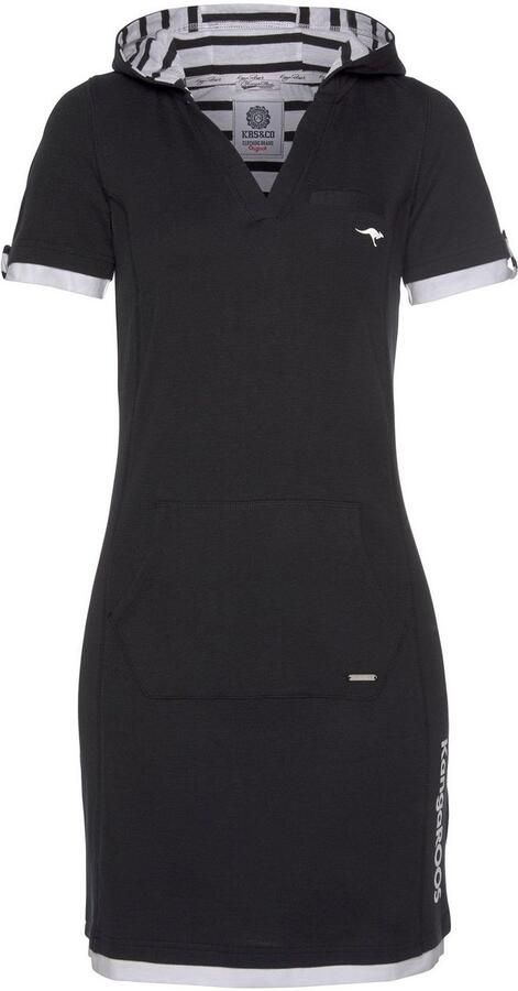 KangaROOS Sweatjurk in lange vorm van katoen-sweatkwaliteit met kangoeroezak - Foto 14