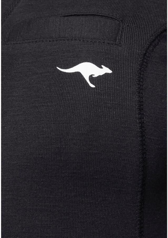 KangaROOS Sweatjurk in lange vorm van katoen-sweatkwaliteit met kangoeroezak - Foto 2