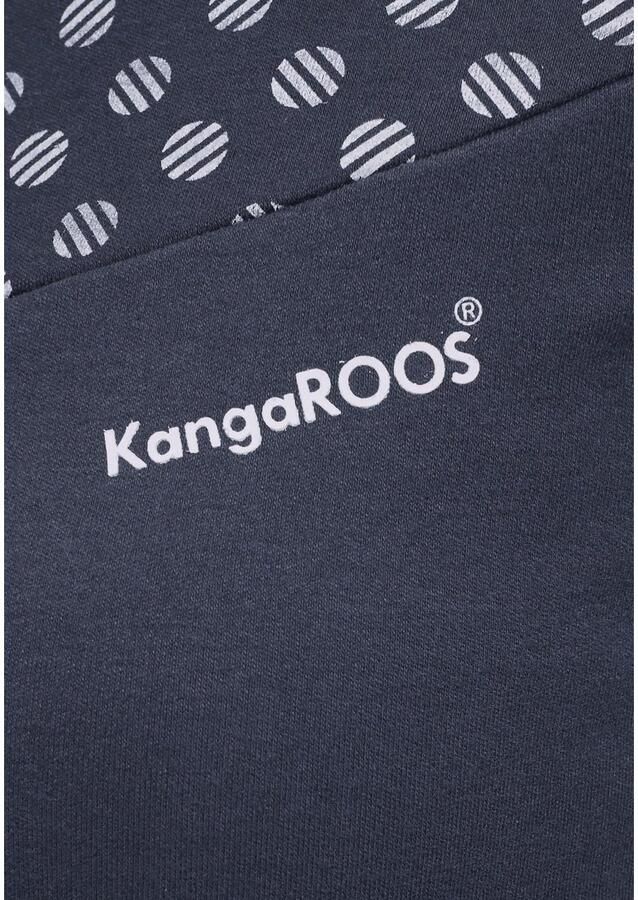 KangaROOS Sweatjurk lang van katoen lange mouwen met brede ribboordjes - Foto 3