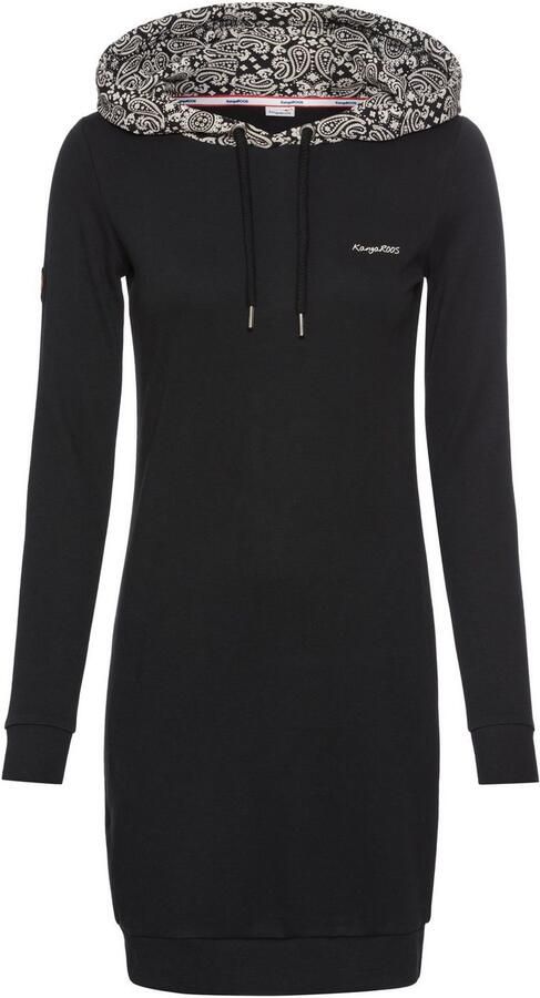 KangaROOS Sweatjurk met allover-print capuchon - Foto 5