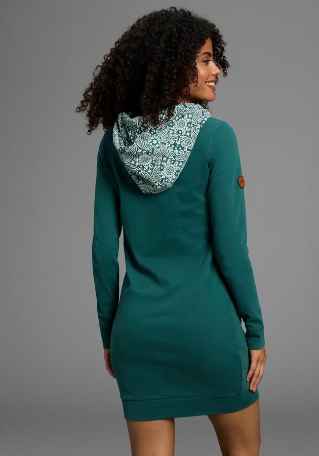 KangaROOS Sweatjurk met allover-print capuchon - Foto 2