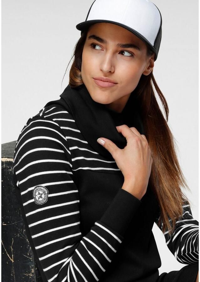 KangaROOS Sweatjurk Mini-lengte casual stijl van 100% katoen lange mouwen