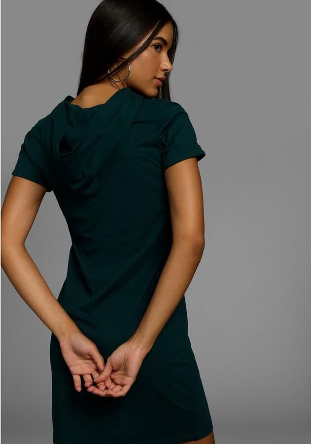 KangaROOS Sweatjurk van zachte jersey met capuchon nieuwe collectie - Foto 3