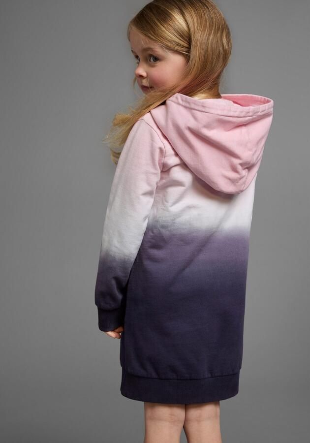 KangaROOS Sweatjurk Voor kleine meisjes tot halverwege de bovenbenen casual look van sweatstof - Foto 4