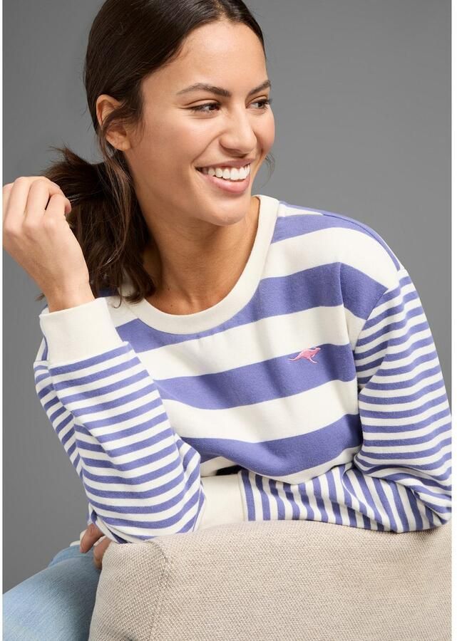 KangaROOS Sweatshirt in blokstrepen-design - Foto 2