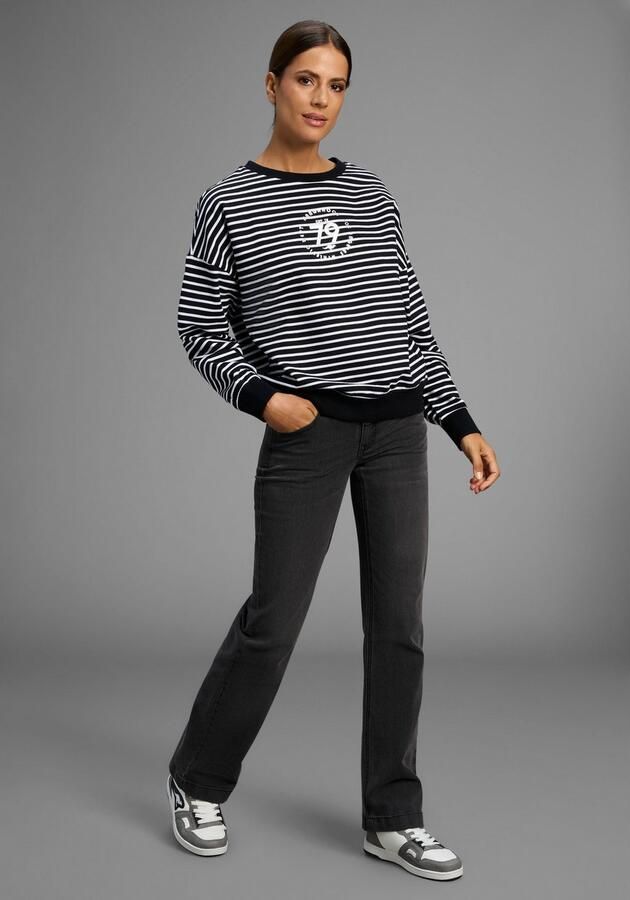 KangaROOS Sweatshirt in oversized look met glinsterende frontprint - Foto 3