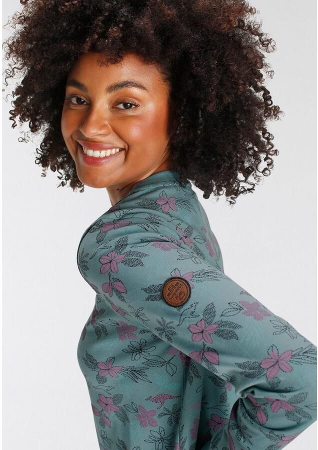 KangaROOS Sweatshirt Langarm casual snit gebloemd ronde hals - Foto 4