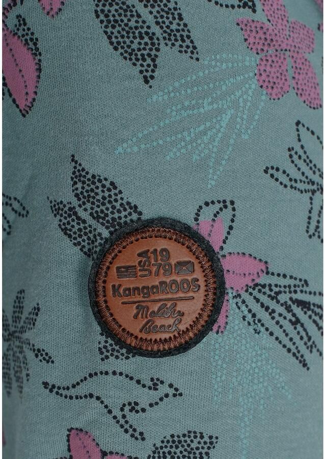 KangaROOS Sweatshirt Langarm casual snit gebloemd ronde hals - Foto 3